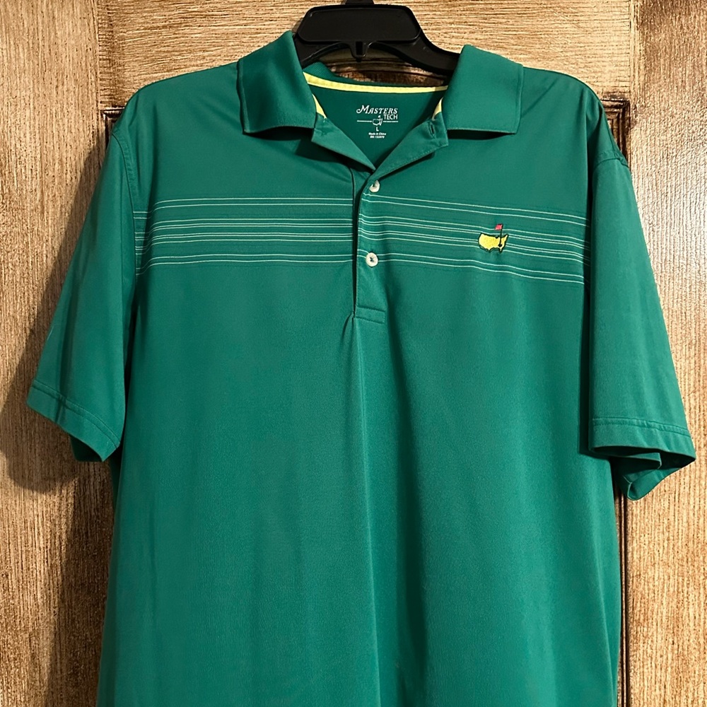 Masters tech golf polo L